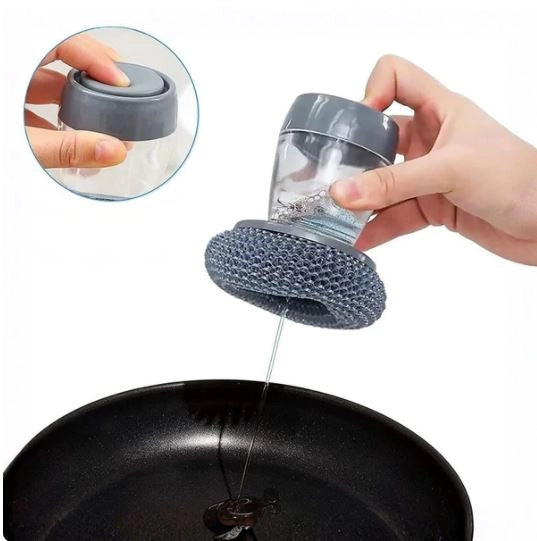 Liquid Soap Dispensing Brush